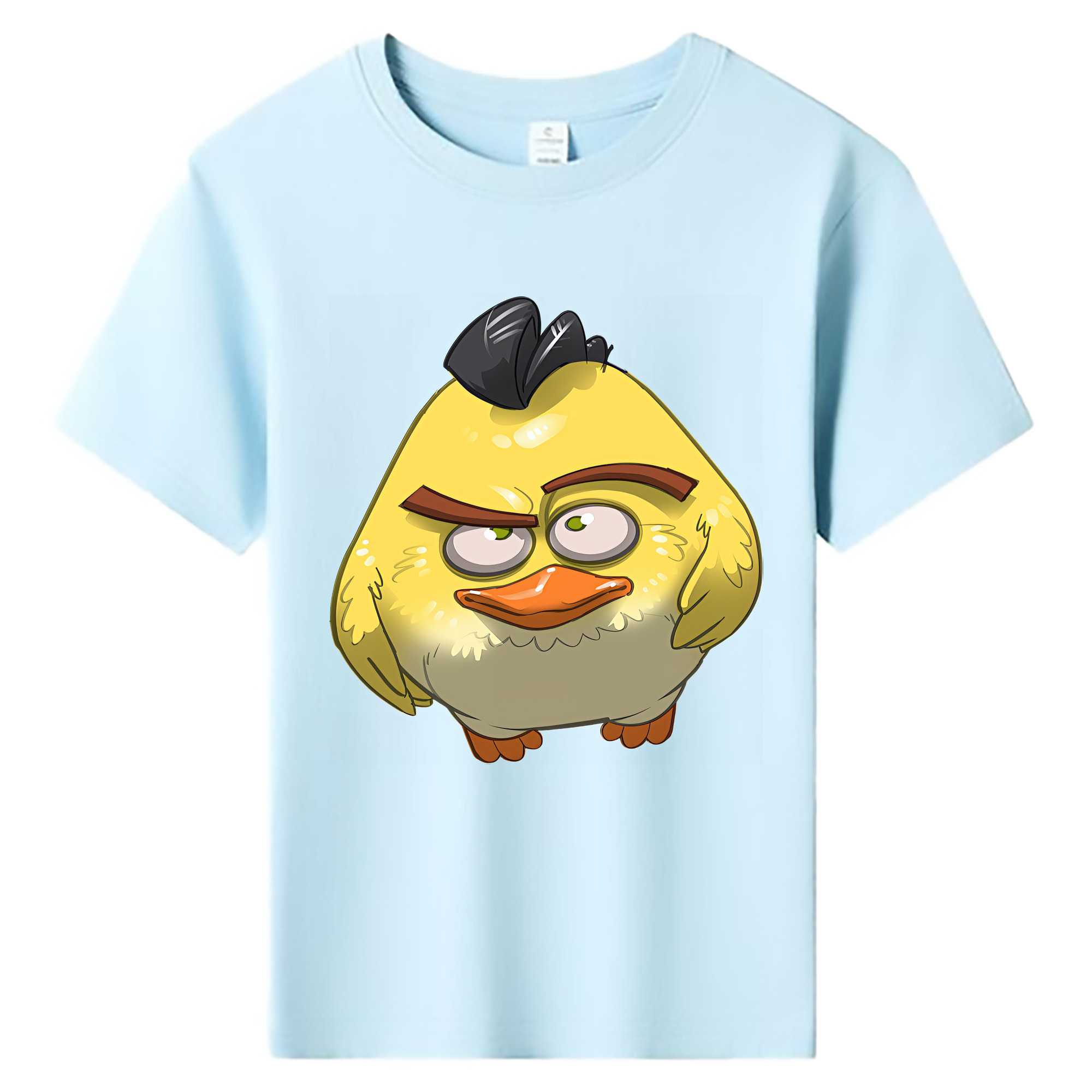 （画像用） Angry Birds アングリーバード 綿100％キッズTシャツ（フロントプリント）